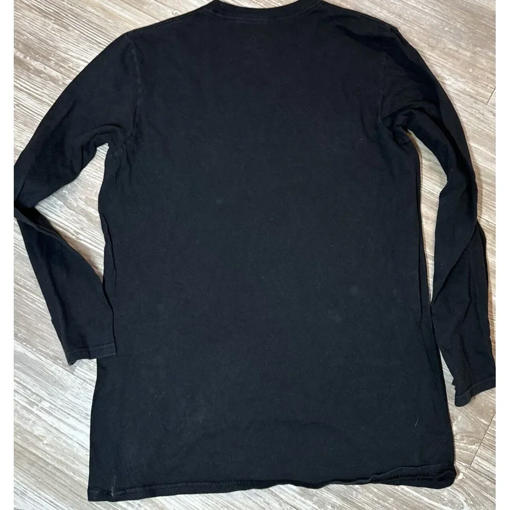 New England Patriots T-Shirt‎ Mens Medium NFL Team Apparel Black Shirt